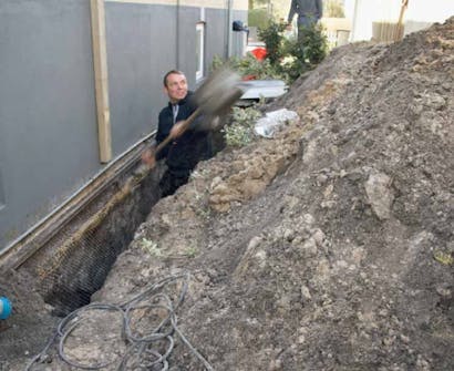 Dränering källare Dränering källare